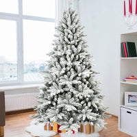 HKM-592531 6ft Artificial Pine Christmas Tree - 46 Inch Standing Design, No Lights, Indoor/Outdoor Use