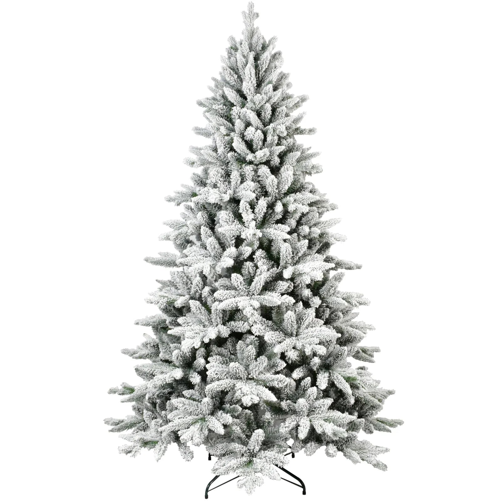 HKM-592531 6ft Artificial Pine Christmas Tree - 46 Inch Standing Design, No Lights, Indoor/Outdoor Use