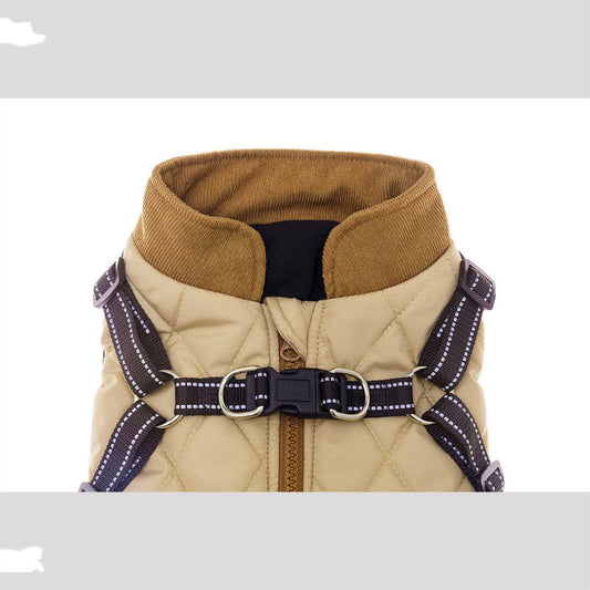 HKM-5926077 Warm Polar Fleece Dog Jacket for Autumn and Winter in Multiple Sizes and Colors