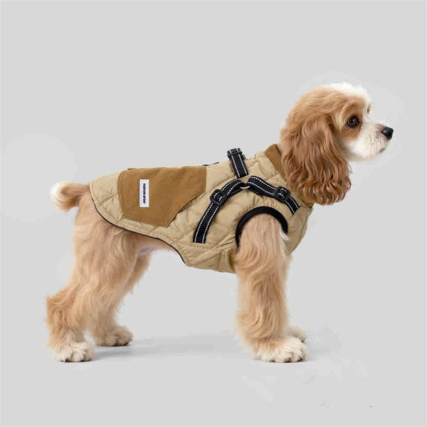 HKM-5926077 Warm Polar Fleece Dog Jacket for Autumn and Winter in Multiple Sizes and Colors