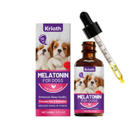 HKM-5926333 Dog Soothing Melatonin Drops with L-Theanine and Chamomile for Relaxation