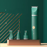 HKM-592851 Dog Hair Clipper with USB Charging - Multiple Size Options in Dark Green and Classic White