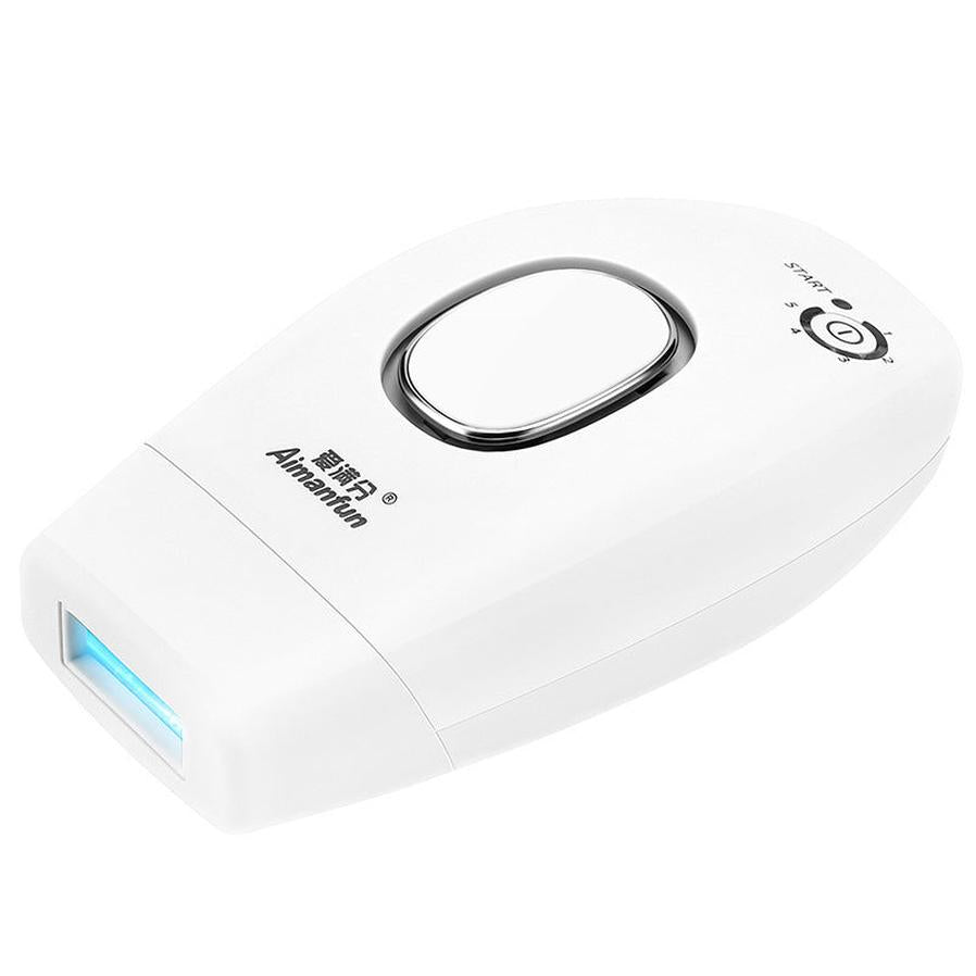 HKM-592979 Whole Body Laser Hair Removal Instrument with 300,000 Pulses - Pearl White, Versatile Use for Legs and Body