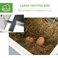HKM-5929917 Spacious Chicken Coop with Nesting Boxes and Durable Weather-Resistant Design