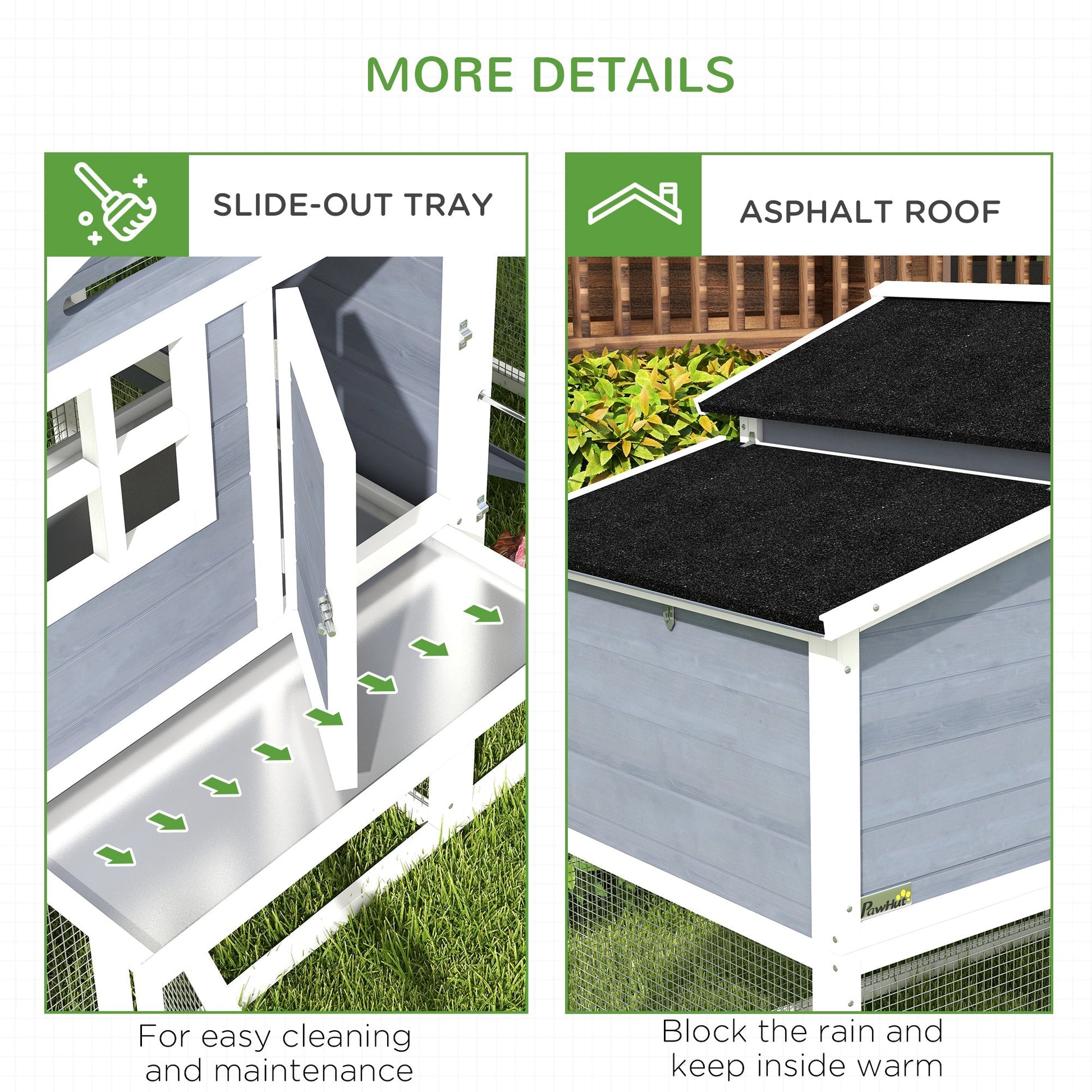 HKM-5929917 Spacious Chicken Coop with Nesting Boxes and Durable Weather-Resistant Design