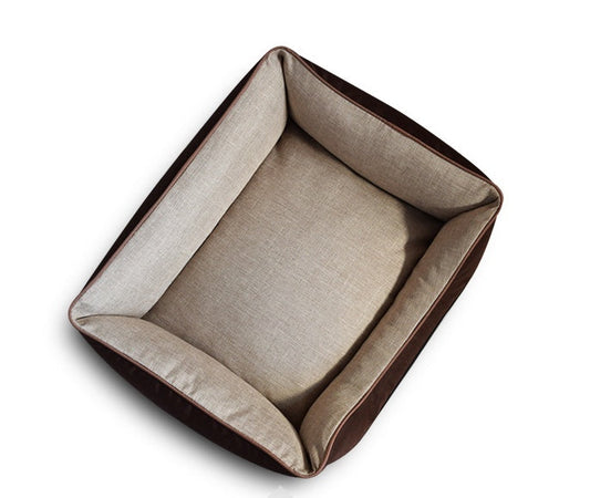 HKM-5930301 Removable and Washable Pet Bed for Bichon, Pitbull, Schnauzer, Shiba Inu, Samoyed, Labrador, Golden Retriever - Multiple Sizes Available