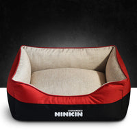 HKM-5930301 Removable and Washable Pet Bed for Bichon, Pitbull, Schnauzer, Shiba Inu, Samoyed, Labrador, Golden Retriever - Multiple Sizes Available