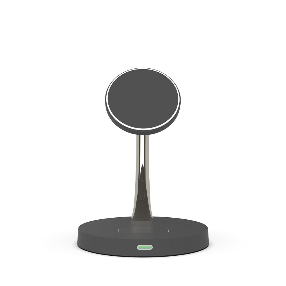 HKM-593107 Magnetic 3-in-1 Night Light Charging Dock with Wireless Fast Charging and Adjustable Power Output