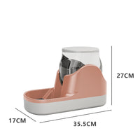 HKM-5932093 Automatic Pet Water Dispenser and Feeder ¨C Stylish Plastic Design in Multiple Colors