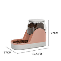 HKM-5932093 Automatic Pet Water Dispenser and Feeder ¨C Stylish Plastic Design in Multiple Colors