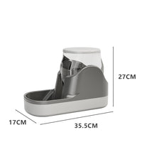 HKM-5932093 Automatic Pet Water Dispenser and Feeder ¨C Stylish Plastic Design in Multiple Colors