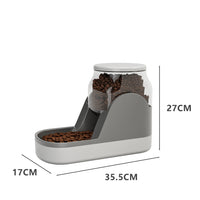 HKM-5932093 Automatic Pet Water Dispenser and Feeder ¨C Stylish Plastic Design in Multiple Colors