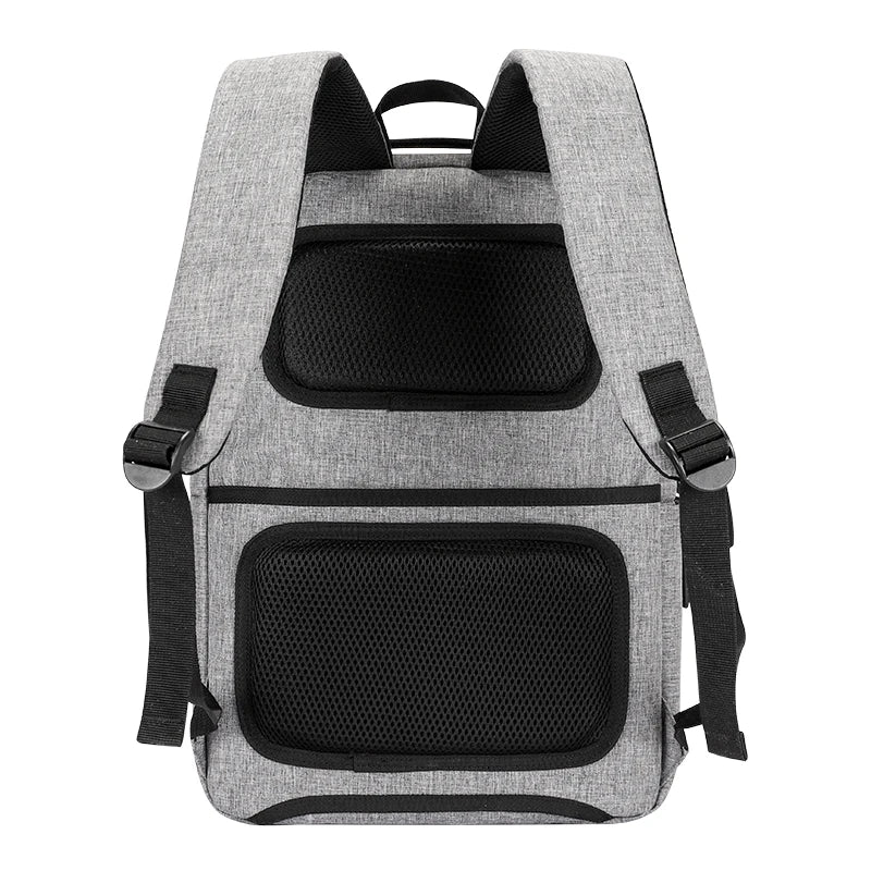 HKM-593299 Durable Waterproof Laptop Backpack with USB Charging Port and Large Capacity for Business and Travel