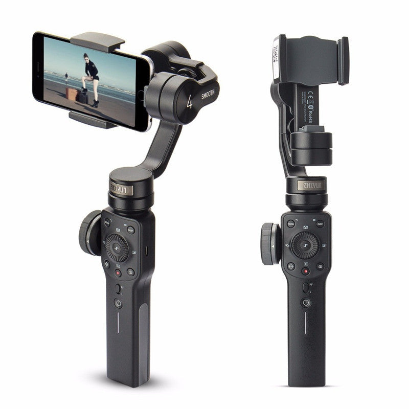 HKM-593299 Handheld Mobile Phone Stabilizer - ABS Construction, 12h Battery Life, 7.4V Operating Voltage
