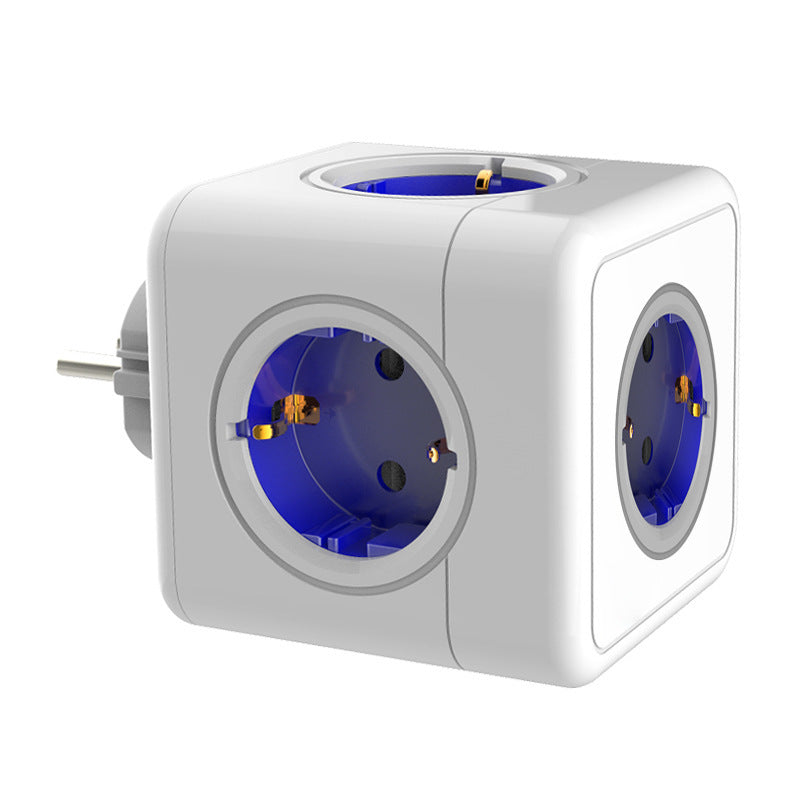 HKM-593427 Compact 5-Sided Smart USB Socket with Fast Charging and Safety Features