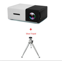 HKM-593555 1080P LED Mini High-Definition Projector with Portable Design and Built-in Speaker