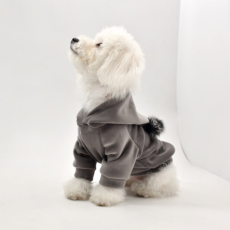 HKM-5936189 Cotton Leisure Sweater for Dogs - Stylish and Comfortable Pet Apparel