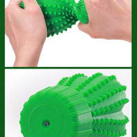 HKM-5936829 Sounding Cactus Rubber Dog Chew Toy for Medium & Large Dogs