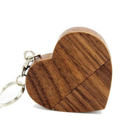 HKM-593747 Custom Wood USB Drive - 4GB, 8GB, 16GB, 32GB, 64GB Storage Options in Maple and Bamboo