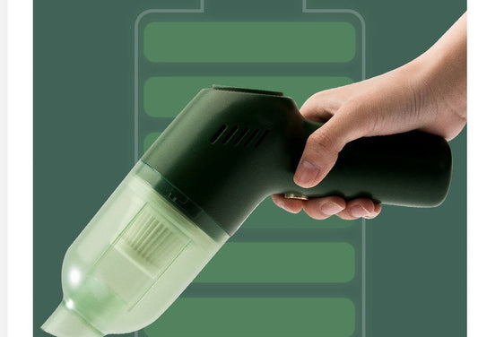HKM-5937597 Electric Cat and Dog Hair Suction Vacuum Cleaner for Home Use, Green, Compact Design