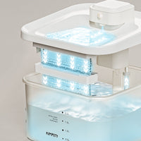 HKM-5937853 Automatic Cat Water Dispenser with UV Sterilization and 2000ml Capacity