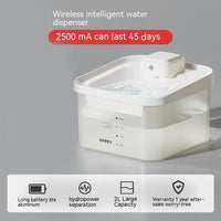 HKM-5937853 Automatic Cat Water Dispenser with UV Sterilization and 2000ml Capacity