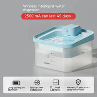 HKM-5937853 Automatic Cat Water Dispenser with UV Sterilization and 2000ml Capacity