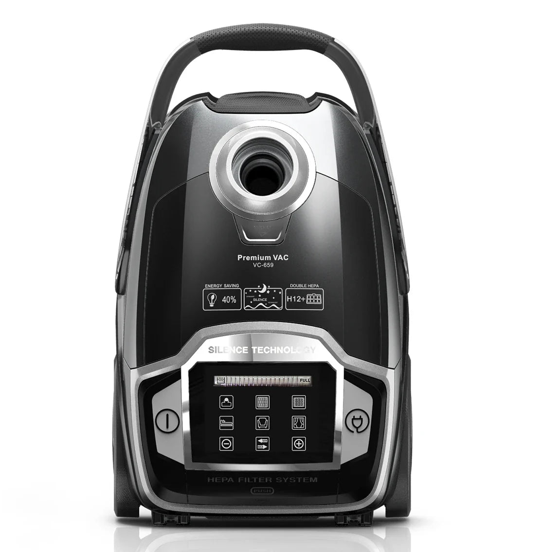 HKM-593811 Electric Vacuum Cleaner with Electronic Brush for Efficient Cleaning
