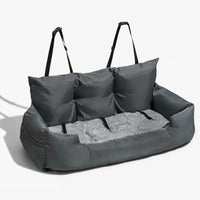 HKM-5938237 Waterproof Dog Kennel Car Mat for Outdoor Travel - Available in Gray, Dark Green, and Blue