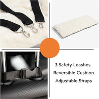 HKM-5938237 Waterproof Dog Kennel Car Mat for Outdoor Travel - Available in Gray, Dark Green, and Blue