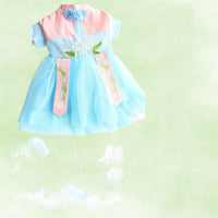 HKM-5938365 Lightweight Summer Cat Hanfu Dress in Various Sizes - Polyester Fabric