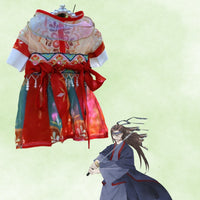 HKM-5938365 Lightweight Summer Cat Hanfu Dress in Various Sizes - Polyester Fabric