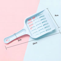 HKM-5939261 Cat Litter Scoop - Plastic Sand Shovel for Easy Pet Waste Cleaning, 20x9x2cm