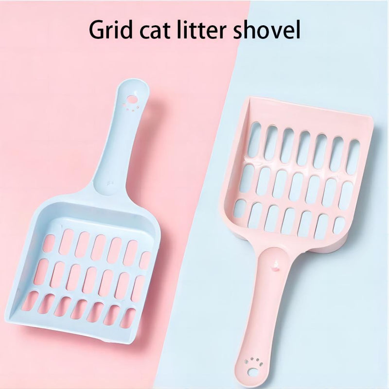 HKM-5939261 Cat Litter Scoop - Plastic Sand Shovel for Easy Pet Waste Cleaning, 20x9x2cm