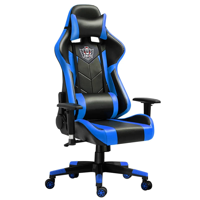 HKM-593939 Ergonomic Racing Style Gaming Chair with Adjustable Backrest and Height for Office and Computer Use
