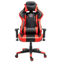 HKM-593939 Ergonomic Racing Style Gaming Chair with Adjustable Backrest and Height for Office and Computer Use