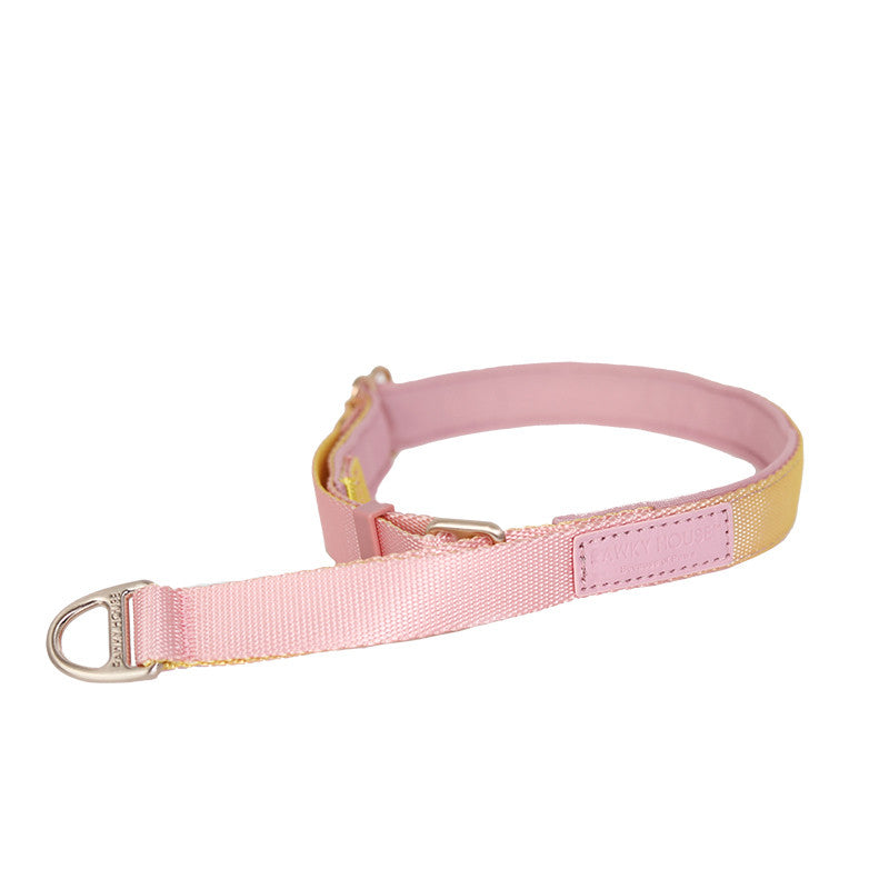 HKM-5939773 Zero Pressure Cat Collar and Traction Rope Set, Adjustable Fit for Neck Sizes 36-54cm