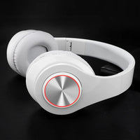 HKM-594067 Wireless Gaming Headset with Foldable Design, Hi-Fi Sound, and Built-In Microphone for Gamers