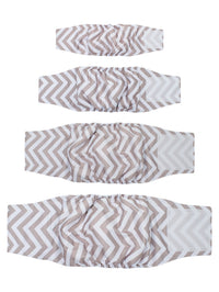 HKM-5942333 Leak-Proof Absorbent Dog Menstrual Pants - Polyester Material for Male Dogs, Sizes S-XL
