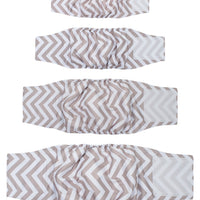 HKM-5942333 Leak-Proof Absorbent Dog Menstrual Pants - Polyester Material for Male Dogs, Sizes S-XL
