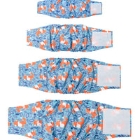 HKM-5942333 Leak-Proof Absorbent Dog Menstrual Pants - Polyester Material for Male Dogs, Sizes S-XL
