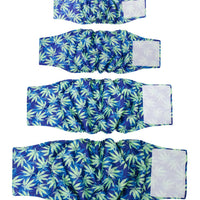 HKM-5942333 Leak-Proof Absorbent Dog Menstrual Pants - Polyester Material for Male Dogs, Sizes S-XL
