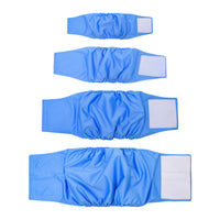 HKM-5942333 Leak-Proof Absorbent Dog Menstrual Pants - Polyester Material for Male Dogs, Sizes S-XL