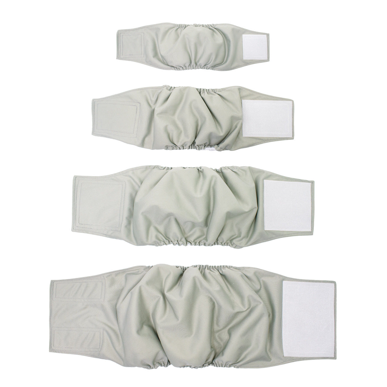 HKM-5942333 Leak-Proof Absorbent Dog Menstrual Pants - Polyester Material for Male Dogs, Sizes S-XL