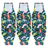 HKM-5942333 Leak-Proof Absorbent Dog Menstrual Pants - Polyester Material for Male Dogs, Sizes S-XL