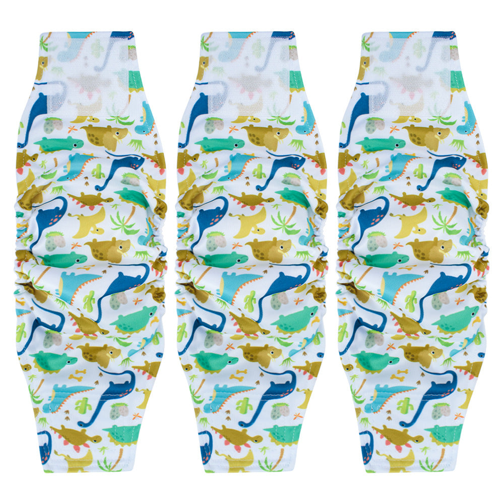 HKM-5942333 Leak-Proof Absorbent Dog Menstrual Pants - Polyester Material for Male Dogs, Sizes S-XL