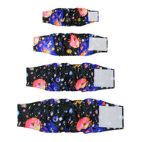 HKM-5942333 Leak-Proof Absorbent Dog Menstrual Pants - Polyester Material for Male Dogs, Sizes S-XL