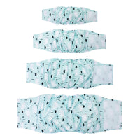 HKM-5942333 Leak-Proof Absorbent Dog Menstrual Pants - Polyester Material for Male Dogs, Sizes S-XL