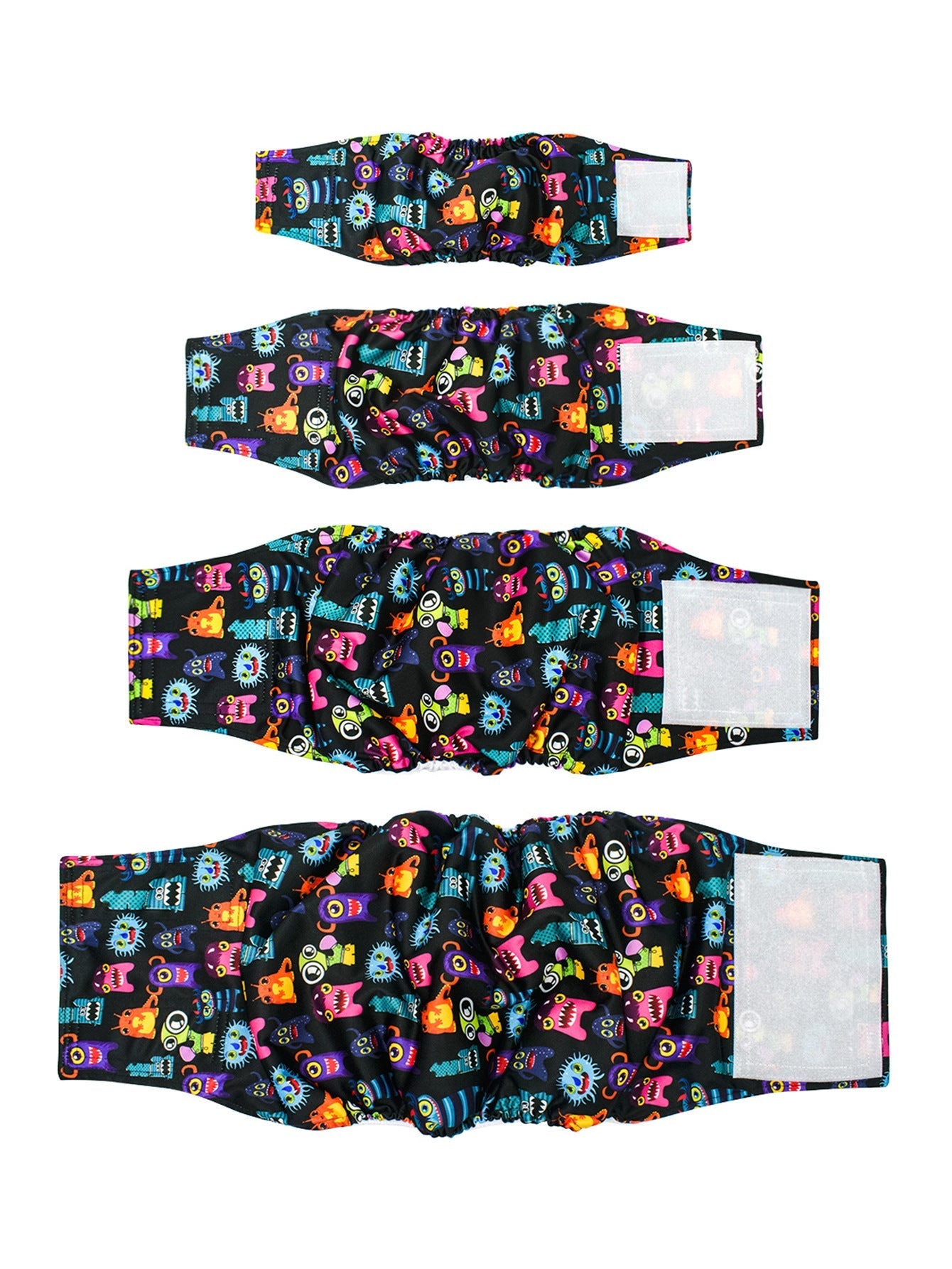 HKM-5942333 Leak-Proof Absorbent Dog Menstrual Pants - Polyester Material for Male Dogs, Sizes S-XL