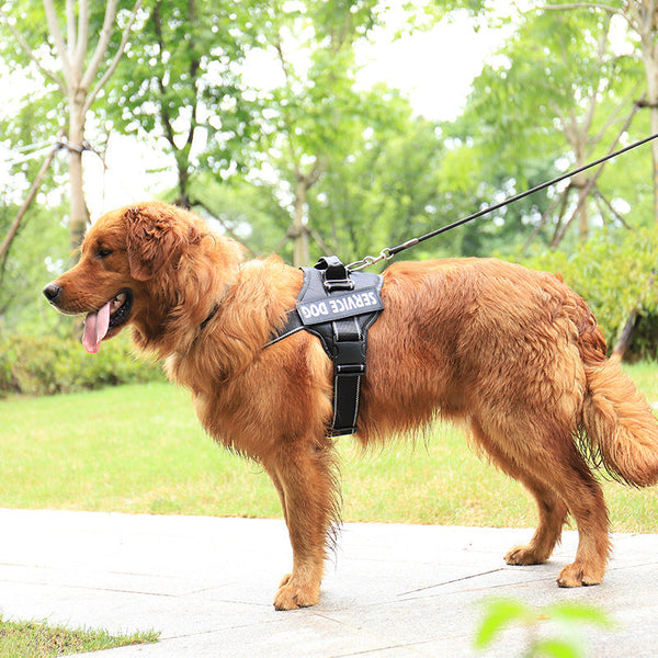HKM-5943613 Reflective Personalized Dog Harness with Adjustable Chest Strap, Multiple Colors and Sizes Available